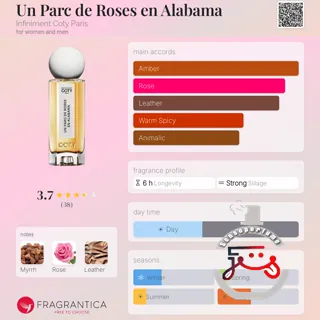 Un Parc de Roses en Alabama Infiniment Coty Paris